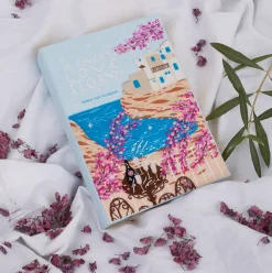 Non-Strapped|Book Clutch<Olympia Le-Tan A Greek Love Story