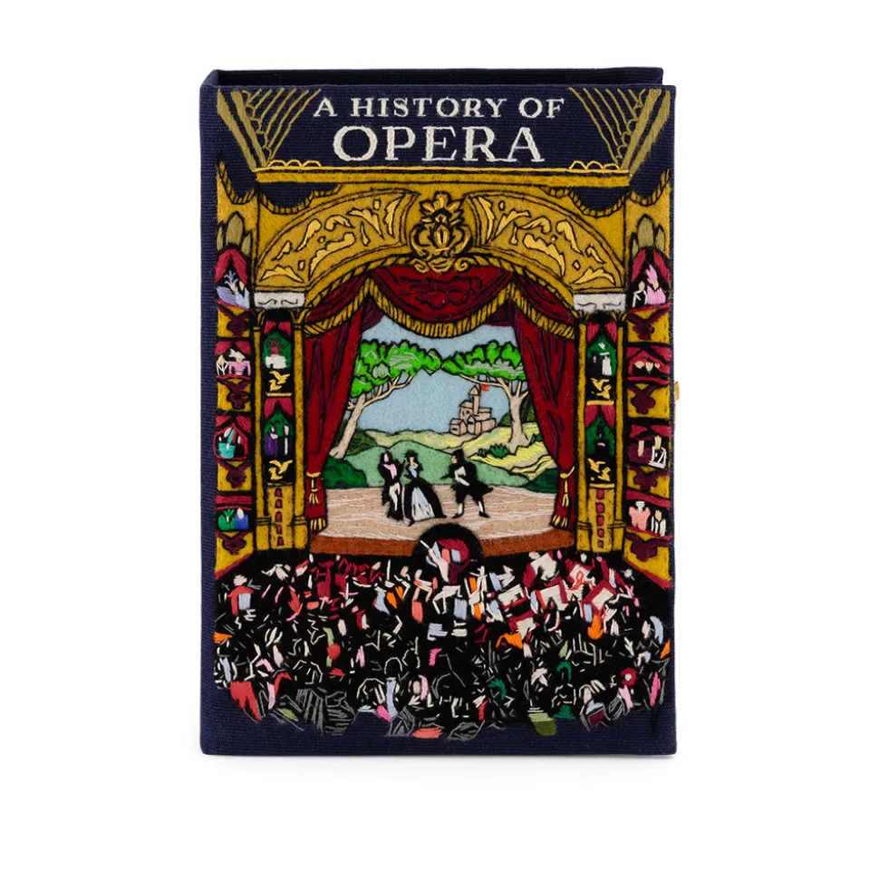 Non-Strapped|Book Clutch<Olympia Le-Tan A History of Opera