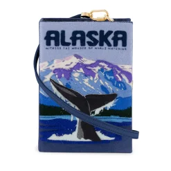 Strapped|Book Clutch<Olympia Le-Tan Alaska Whale (Strapped)