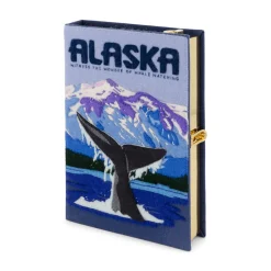Strapped|Book Clutch<Olympia Le-Tan Alaska Whale (Strapped)
