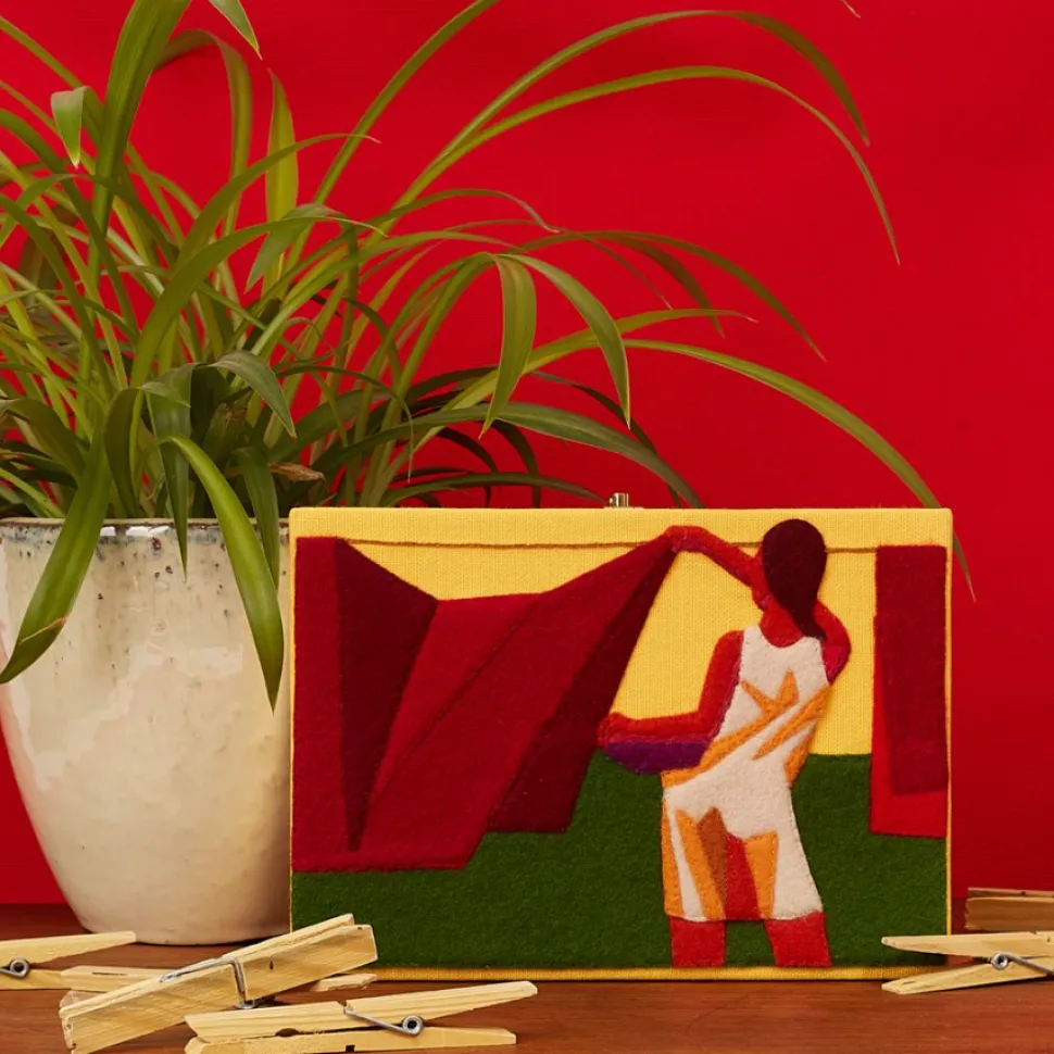 Strapped|Book Clutch<Olympia Le-Tan A Lavadeira (Strapped)
