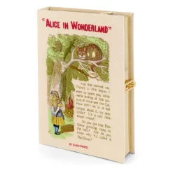 Strapped|Book Clutch<Olympia Le-Tan Alice and the Cheshire Cat (Strapped)