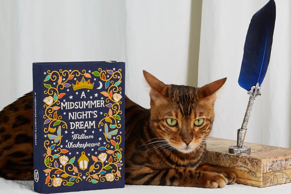 Strapped|Book Clutch<Olympia Le-Tan A Midsummer Night's Dream (Strapped)