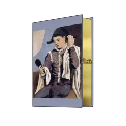 Non-Strapped|Book Clutch<Olympia Le-Tan Arlequin au miroir