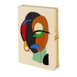 Non-Strapped|Book Clutch<Olympia Le-Tan Art is Not a Thing, Is a Way