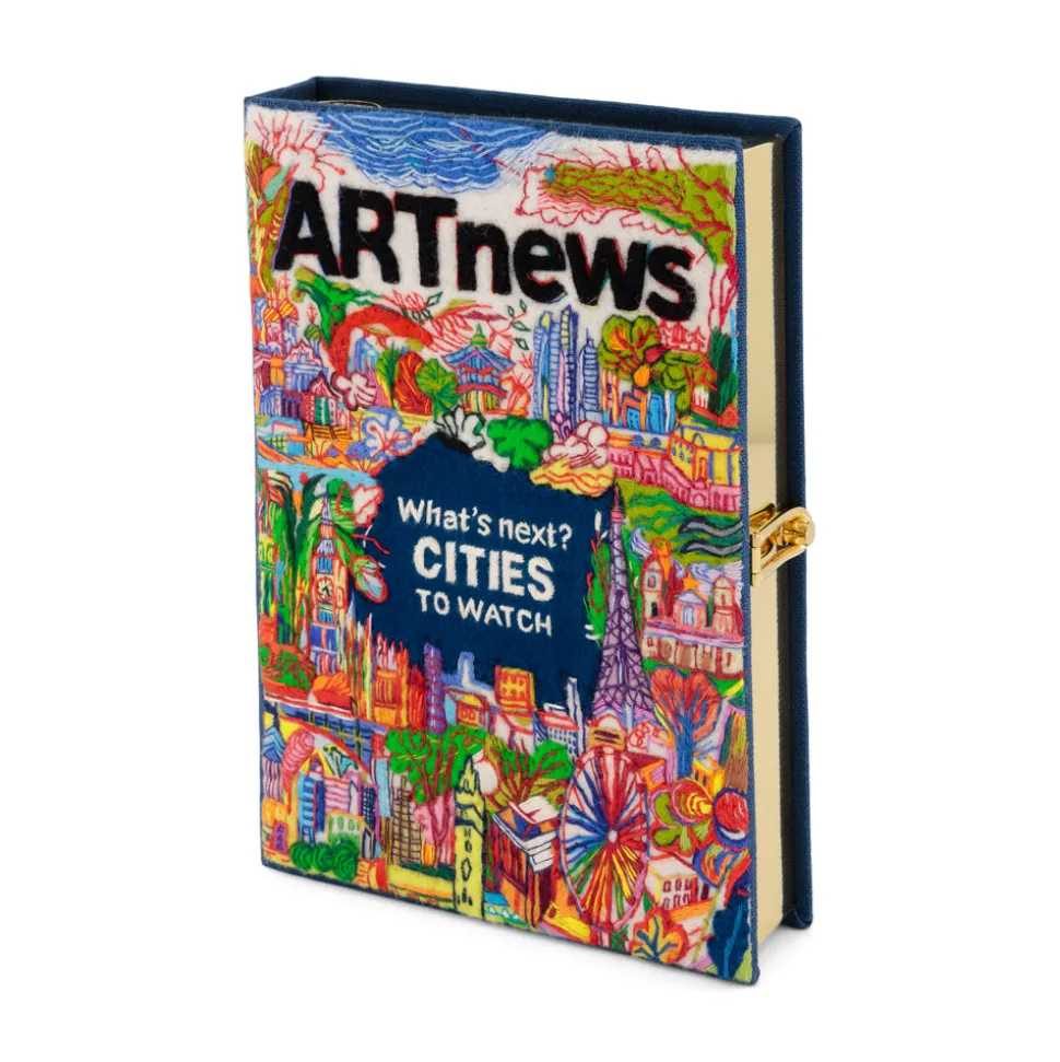 Non-Strapped|Book Clutch<Olympia Le-Tan ARTnews Cities