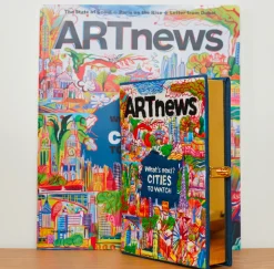 Non-Strapped|Book Clutch<Olympia Le-Tan ARTnews Cities