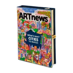 Strapped|Book Clutch<Olympia Le-Tan ARTnews Cities (Strapped)