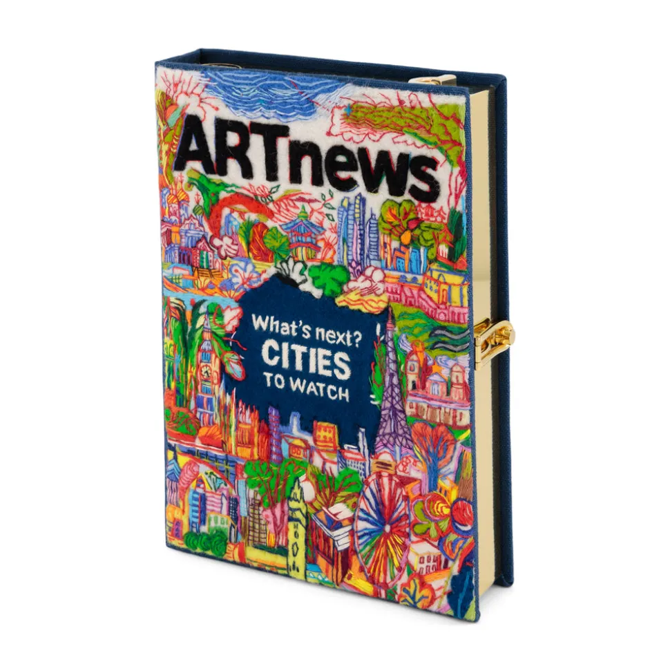 Strapped|Book Clutch<Olympia Le-Tan ARTnews Cities (Strapped)