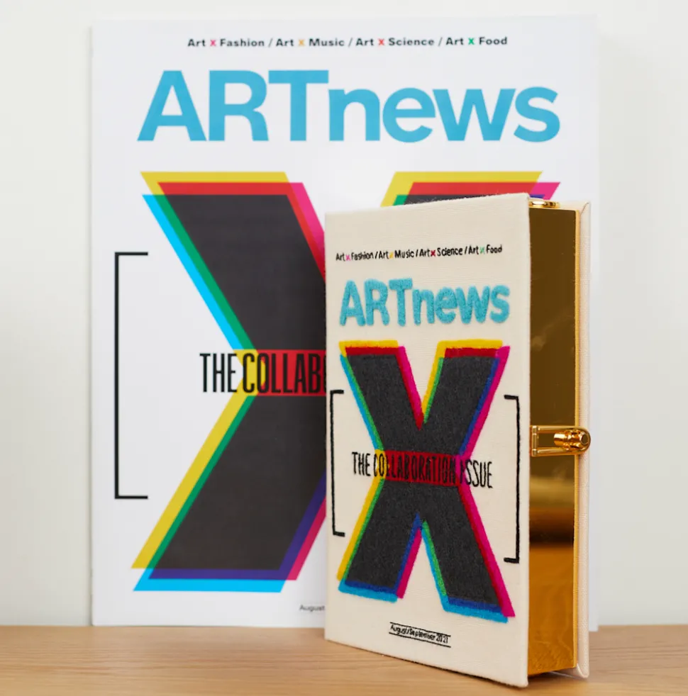 Strapped|Book Clutch<Olympia Le-Tan ARTnews Collaboration (Strapped)