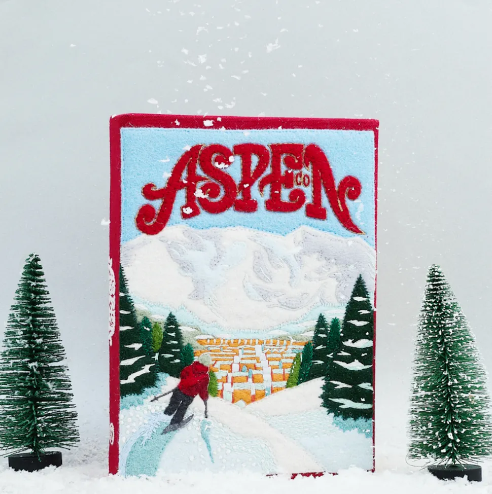 Non-Strapped|Book Clutch<Olympia Le-Tan Aspen Ski