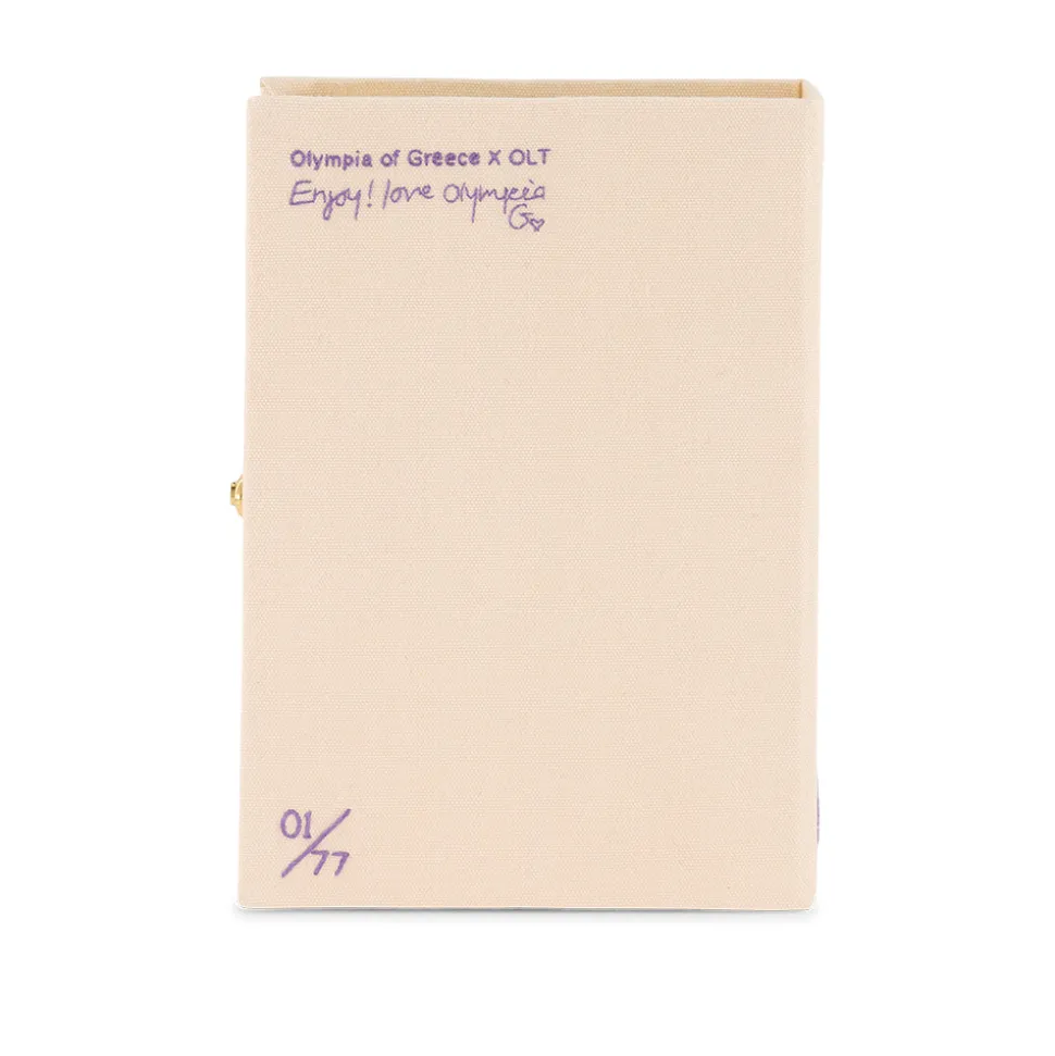 Non-Strapped|Book Clutch<Olympia Le-Tan Athens Owl
