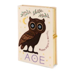 Strapped|Book Clutch<Olympia Le-Tan Athens Owl (Strapped)