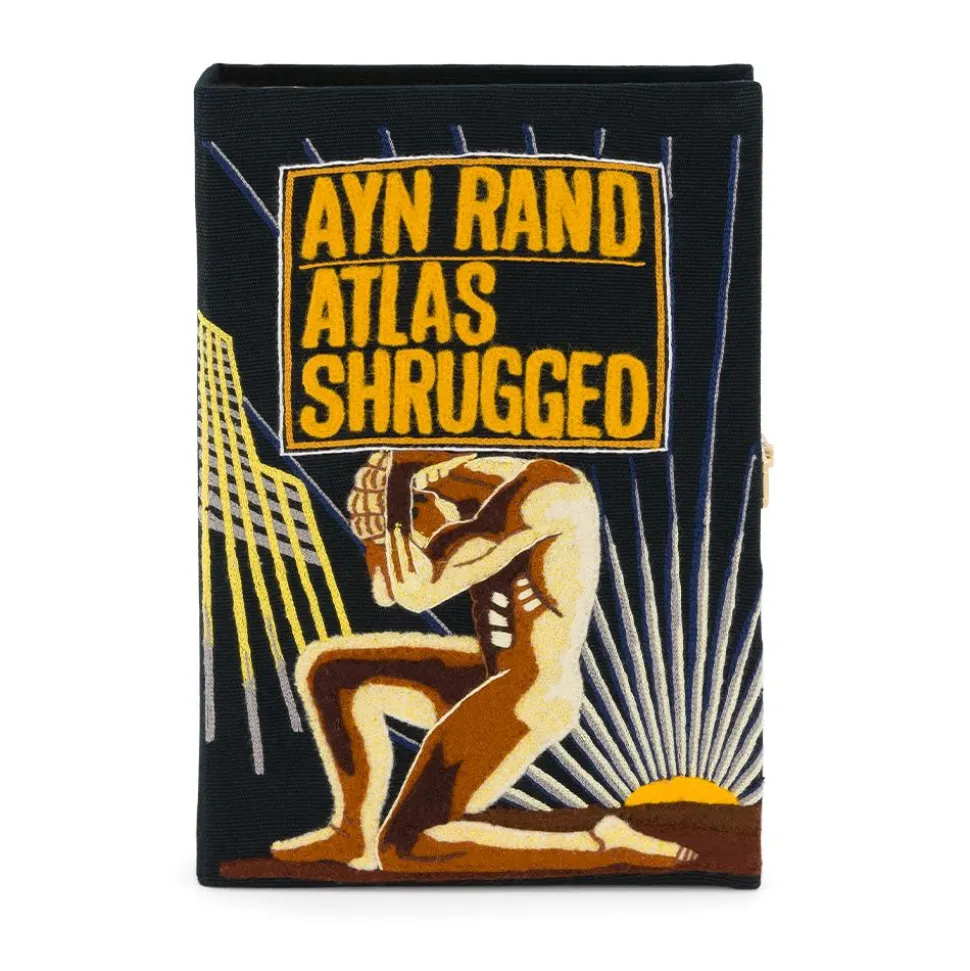 Non-Strapped|Book Clutch<Olympia Le-Tan Atlas Shrugged