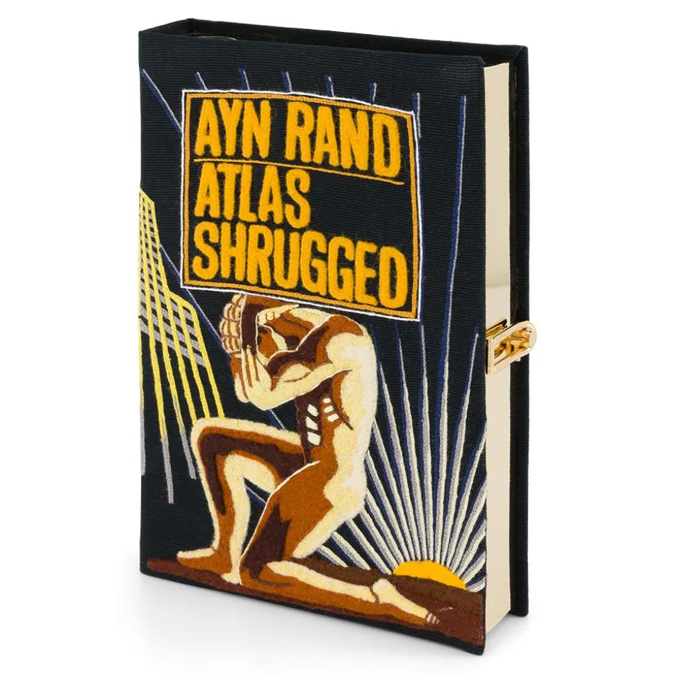 Non-Strapped|Book Clutch<Olympia Le-Tan Atlas Shrugged