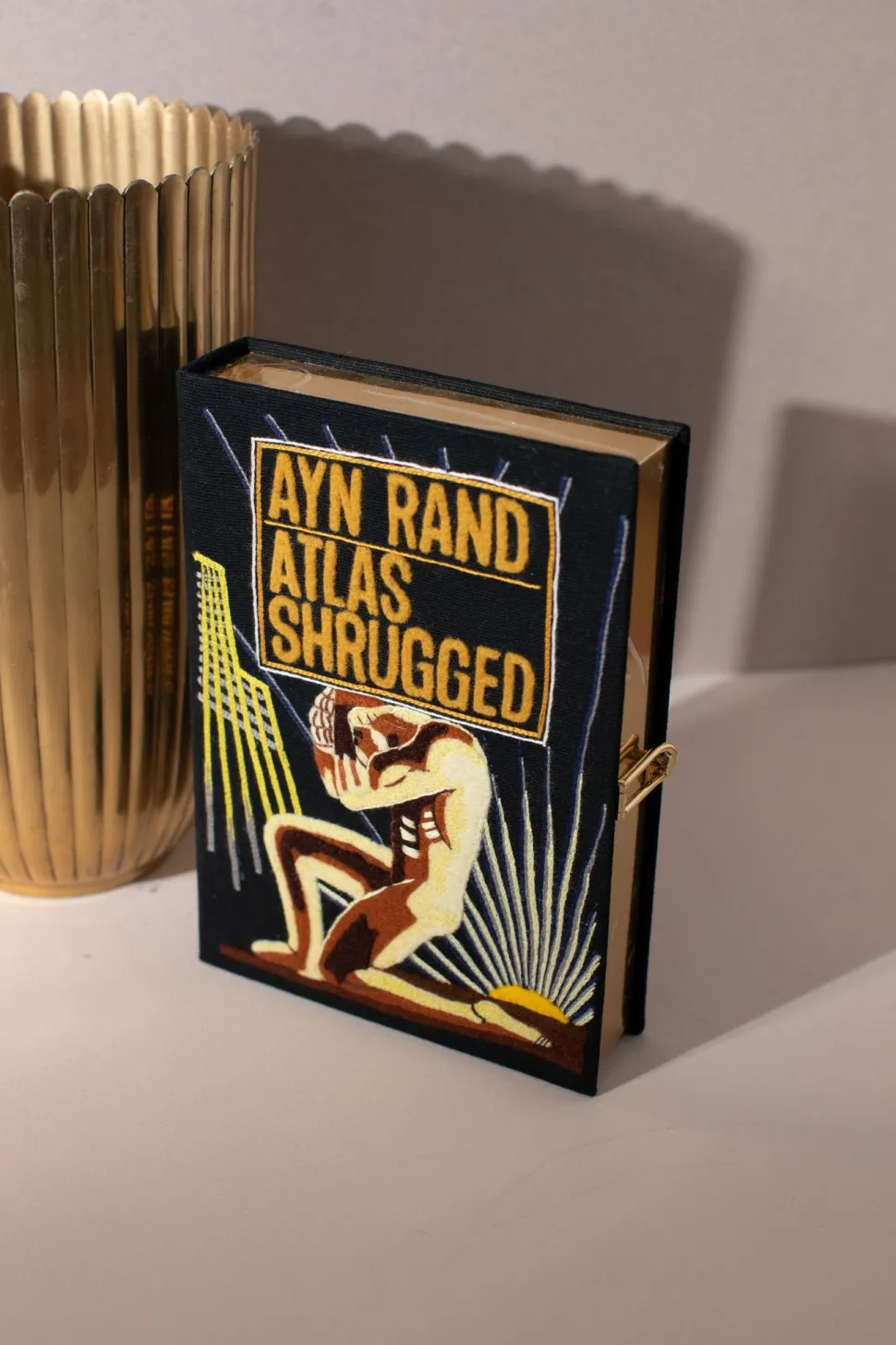 Non-Strapped|Book Clutch<Olympia Le-Tan Atlas Shrugged