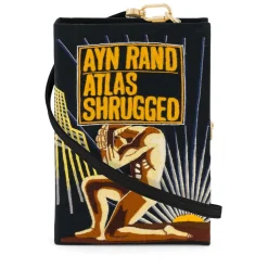 Strapped|Book Clutch<Olympia Le-Tan Atlas Shrugged (Strapped)