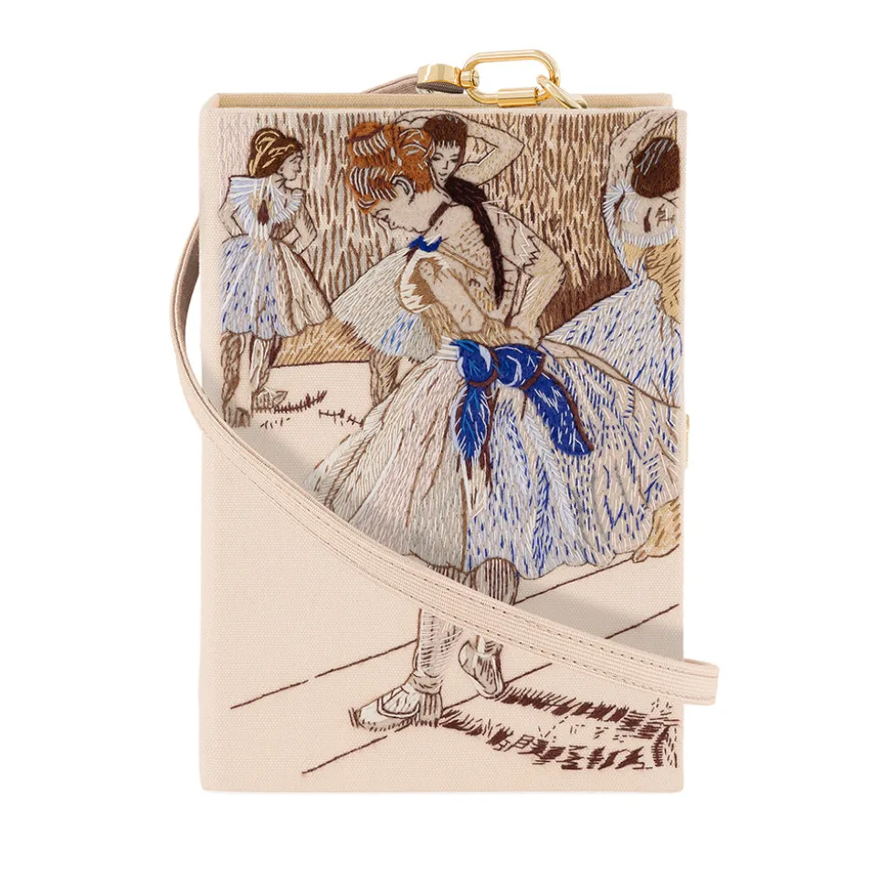 Non-Strapped|Book Clutch<Olympia Le-Tan Ballerina (Strapped)