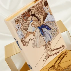 Non-Strapped|Book Clutch<Olympia Le-Tan Ballerina (Strapped)