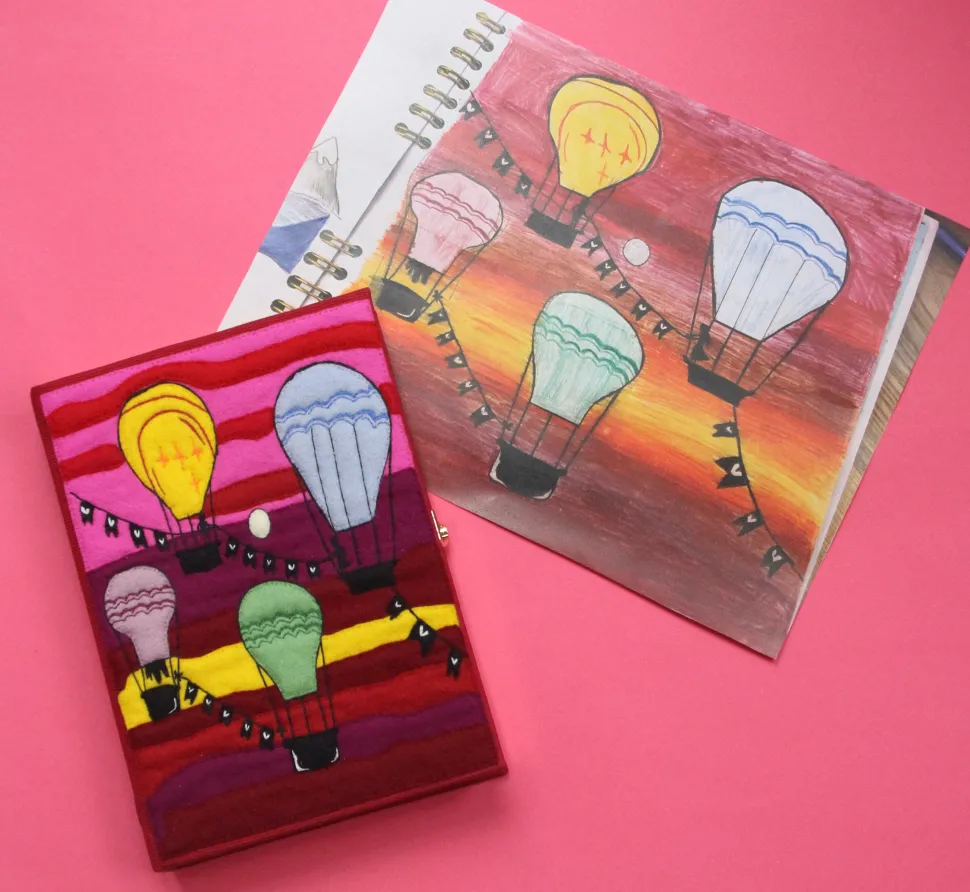 Non-Strapped|Book Clutch<Olympia Le-Tan Balloons