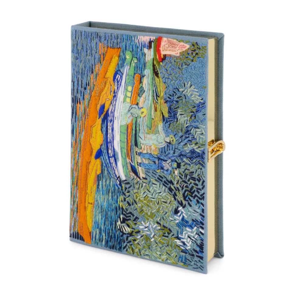 Non-Strapped|Book Clutch<Olympia Le-Tan Bank of the Oise at Auvers
