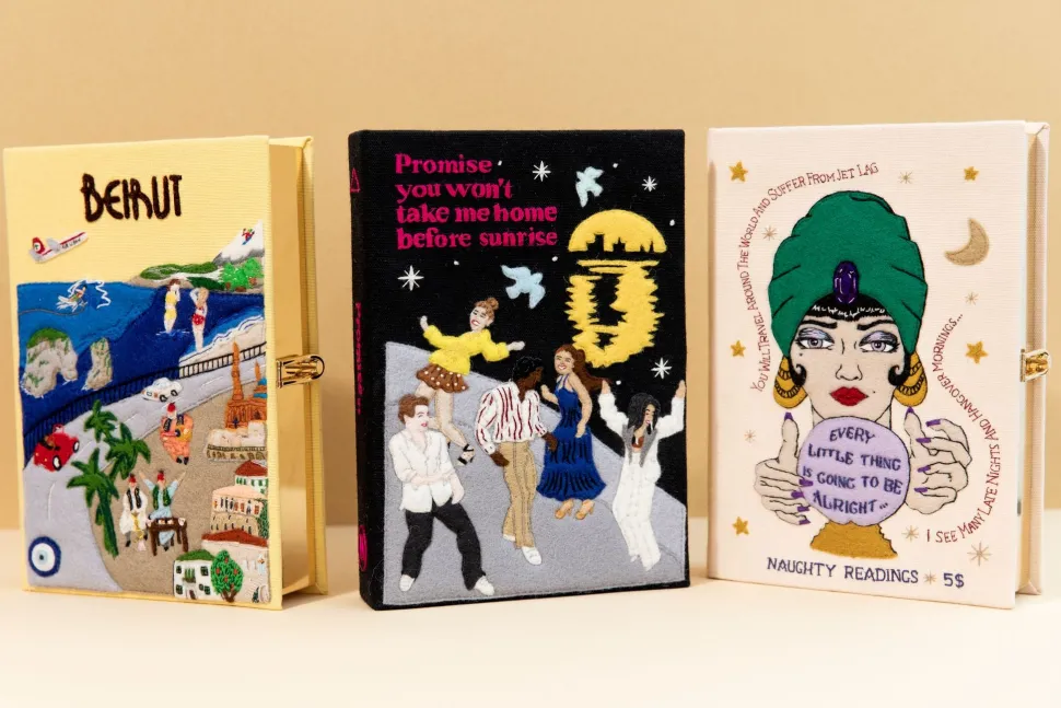 Non-Strapped|Book Clutch<Olympia Le-Tan Beirut