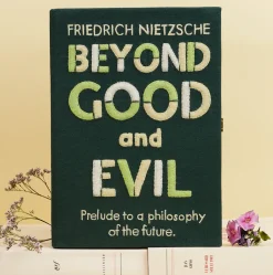 Non-Strapped|Book Clutch<Olympia Le-Tan Beyond Good and Evil