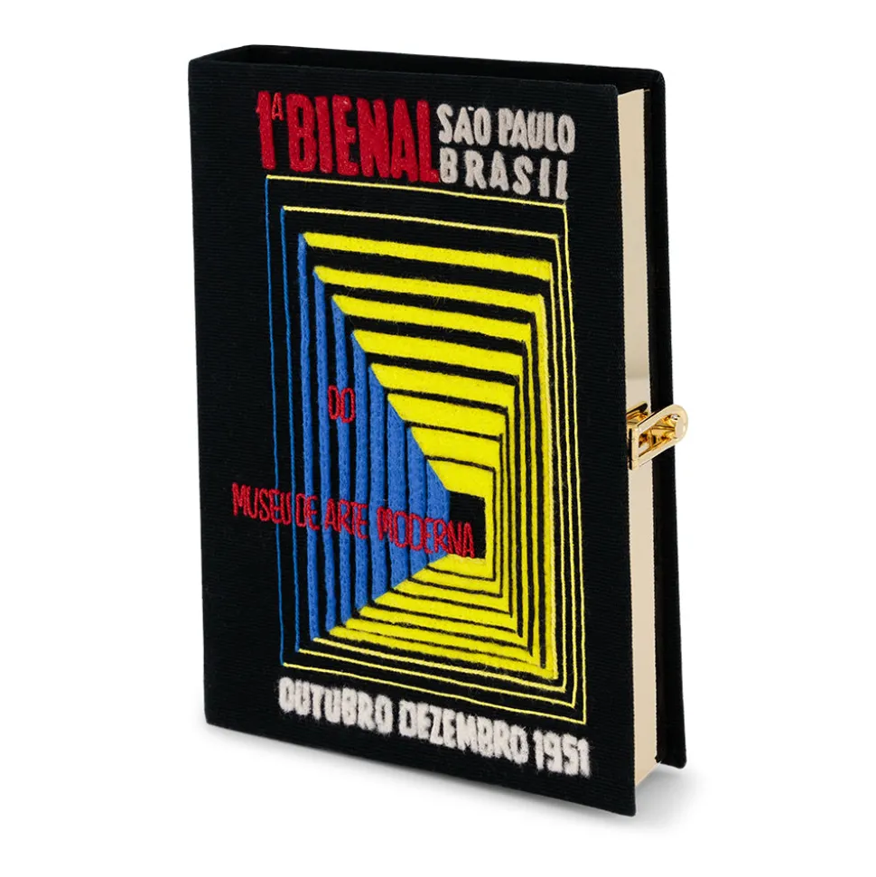 Non-Strapped|Book Clutch<Olympia Le-Tan Bienal São Paulo