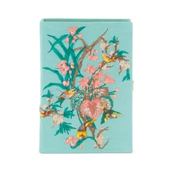 Non-Strapped|Book Clutch<Olympia Le-Tan Birds and Blossom