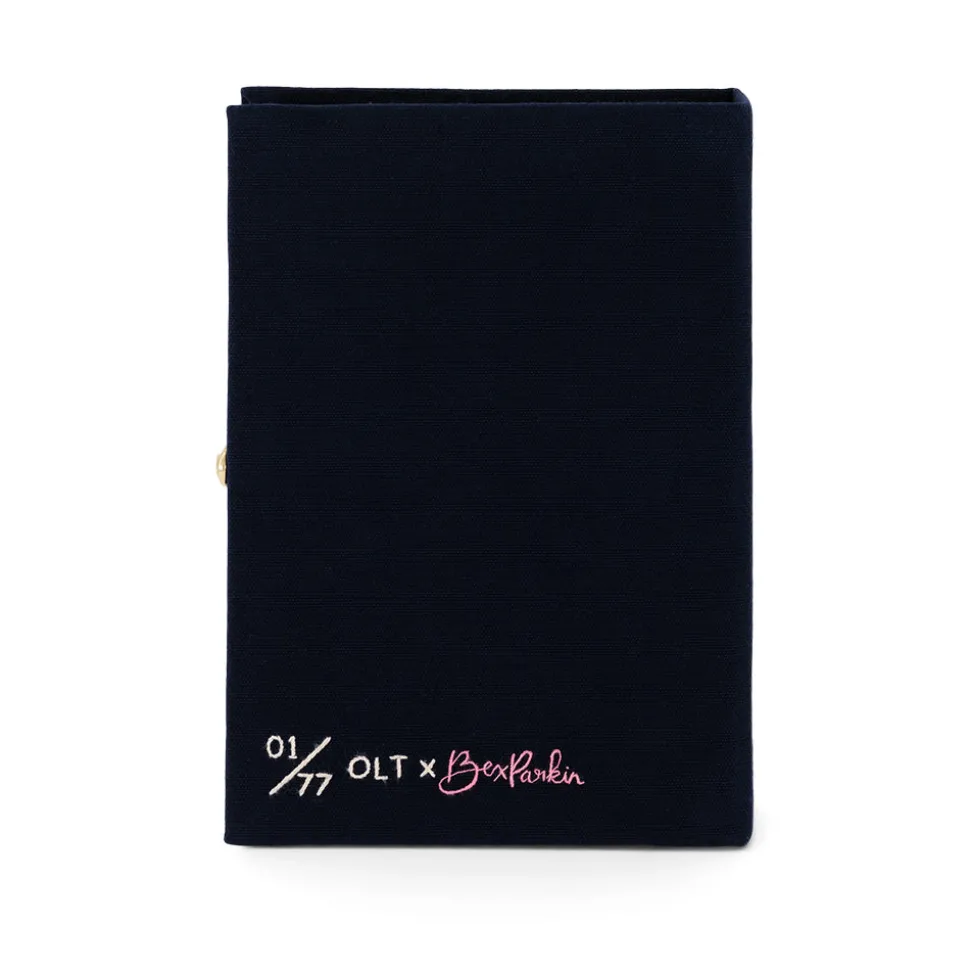 Non-Strapped|Book Clutch<Olympia Le-Tan Blue Bird