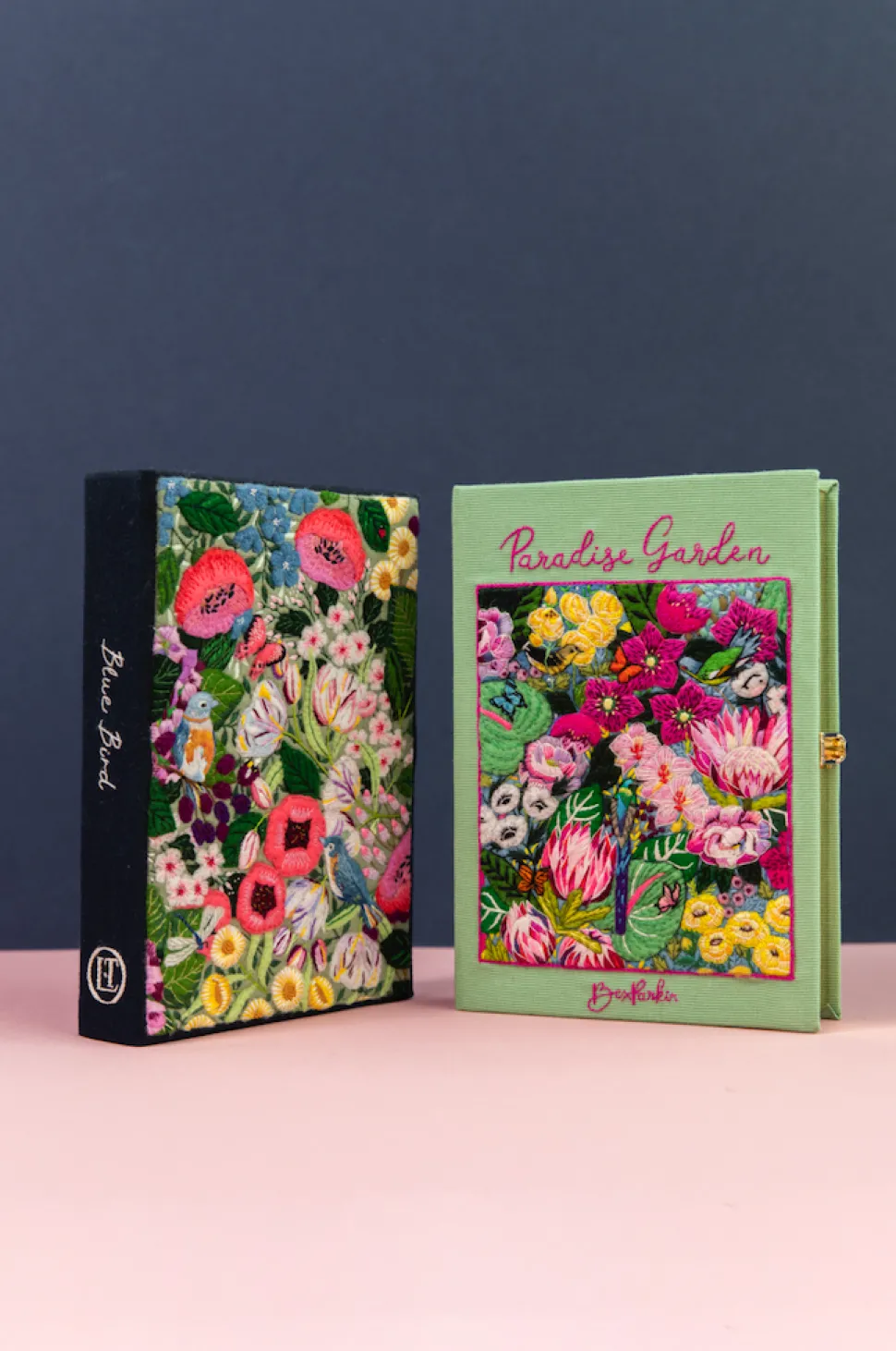 Strapped|Book Clutch<Olympia Le-Tan Blue Bird (Strapped)