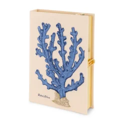 Strapped|Book Clutch<Olympia Le-Tan Blue Coral (Strapped)