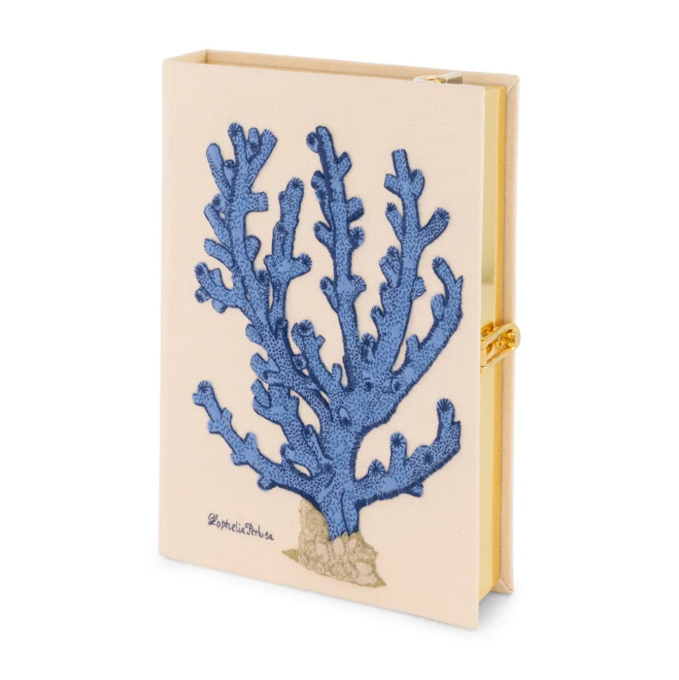 Strapped|Book Clutch<Olympia Le-Tan Blue Coral (Strapped)