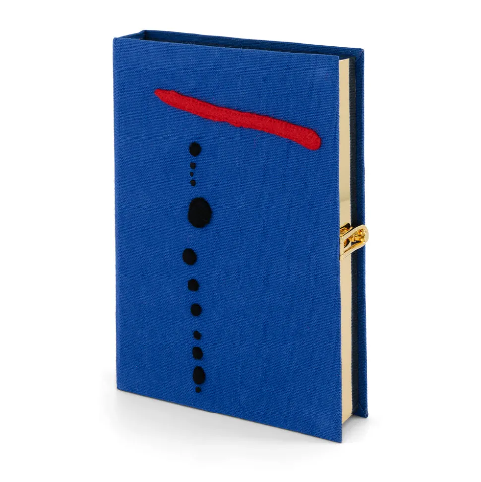 Non-Strapped|Book Clutch<Olympia Le-Tan Blue II