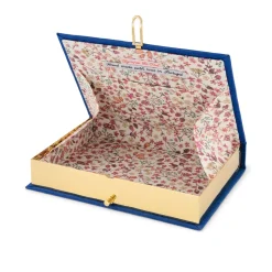 Non-Strapped|Book Clutch<Olympia Le-Tan Blue II