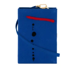 Strapped|Book Clutch<Olympia Le-Tan Blue II (Strapped)