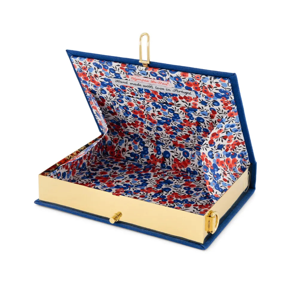 Strapped|Book Clutch<Olympia Le-Tan Blue Night (Strapped)