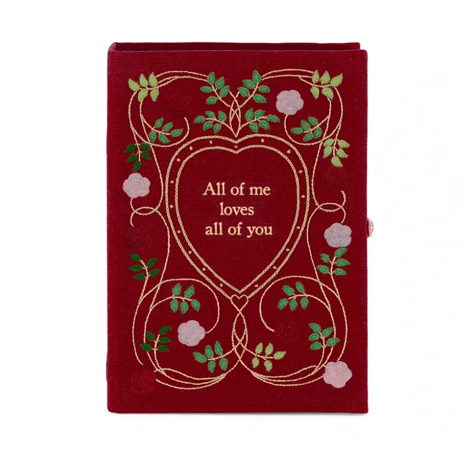 Non-Strapped|Book Clutch<Olympia Le-Tan Book of Love N°2