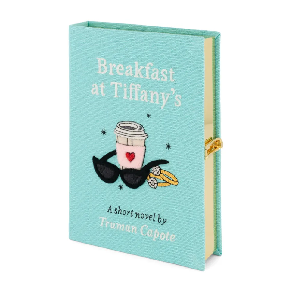 Non-Strapped|Book Clutch<Olympia Le-Tan Breakfast at Tiffany's