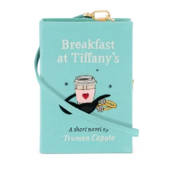 Strapped|Book Clutch<Olympia Le-Tan Breakfast at Tiffany's (Strapped)