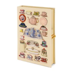 Non-Strapped|Book Clutch<Olympia Le-Tan Breakfast & Tea China