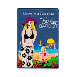 Non-Strapped|Book Clutch<Olympia Le-Tan Brigitte Bardot – Côte d’Azur