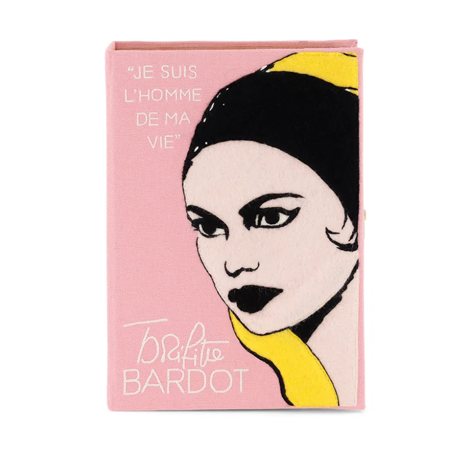 Non-Strapped|Book Clutch<Olympia Le-Tan Brigitte Bardot – Je suis l'homme de ma vie