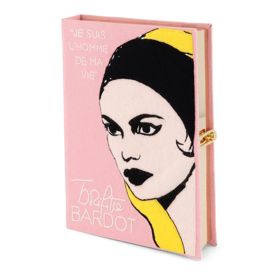 Non-Strapped|Book Clutch<Olympia Le-Tan Brigitte Bardot – Je suis l'homme de ma vie