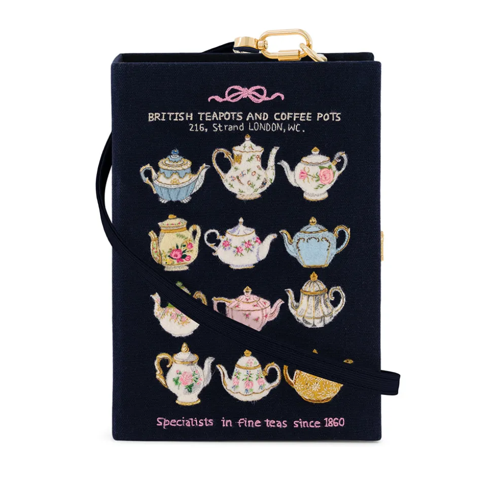 Strapped|Book Clutch<Olympia Le-Tan British Teapots (Strapped)
