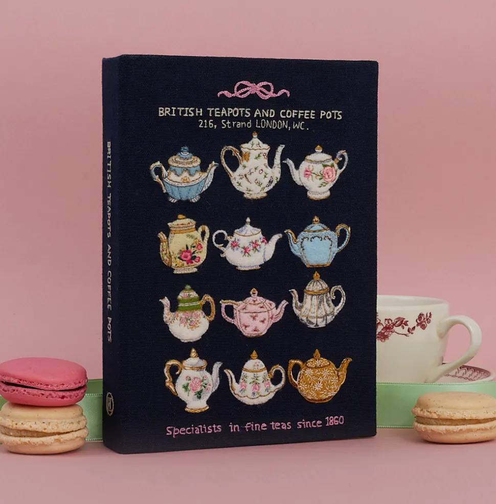 Strapped|Book Clutch<Olympia Le-Tan British Teapots (Strapped)