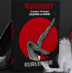Non-Strapped|Book Clutch<Olympia Le-Tan Cabaret Burlesque