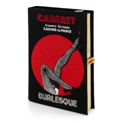 Strapped|Book Clutch<Olympia Le-Tan Cabaret Burlesque (Strapped)