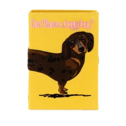 Non-Strapped|Book Clutch<Olympia Le-Tan Can I have a Doggy Bag?