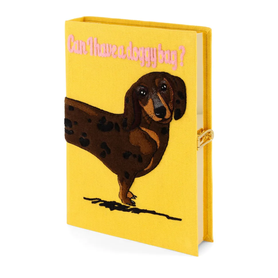 Non-Strapped|Book Clutch<Olympia Le-Tan Can I have a Doggy Bag?